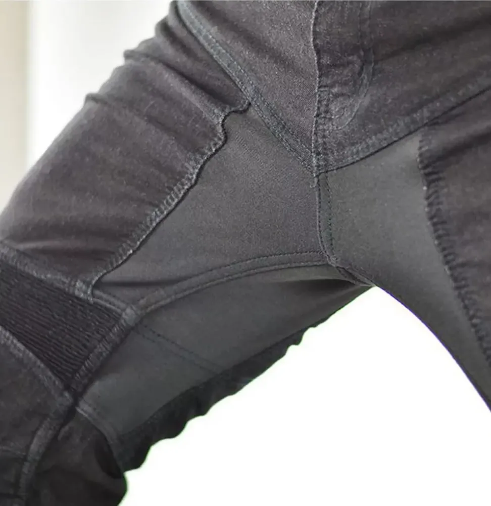 Jean moto Trilobite Parado regular fit noir femme Sosa Shopping