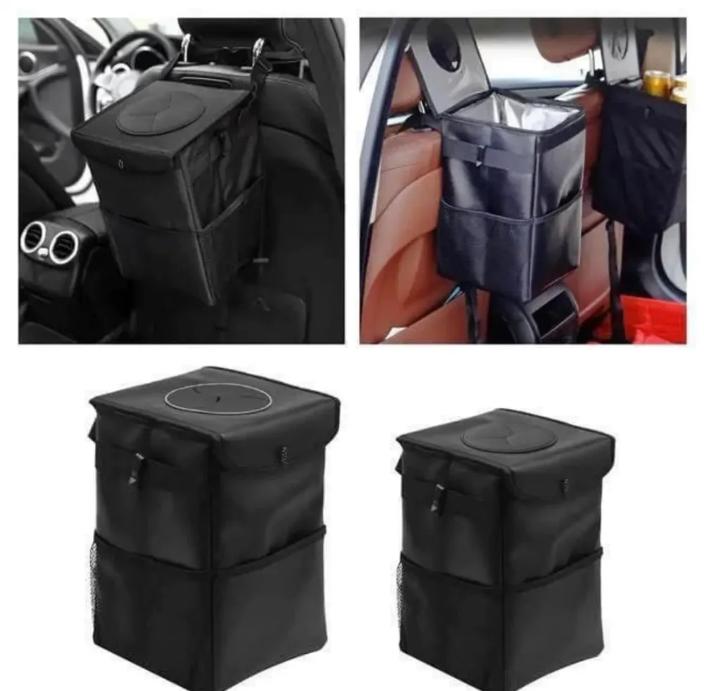 Lot de 2 Poubelles de Voiture Cintog – Auto Trash Bin 2-Pack Sosa Shopping