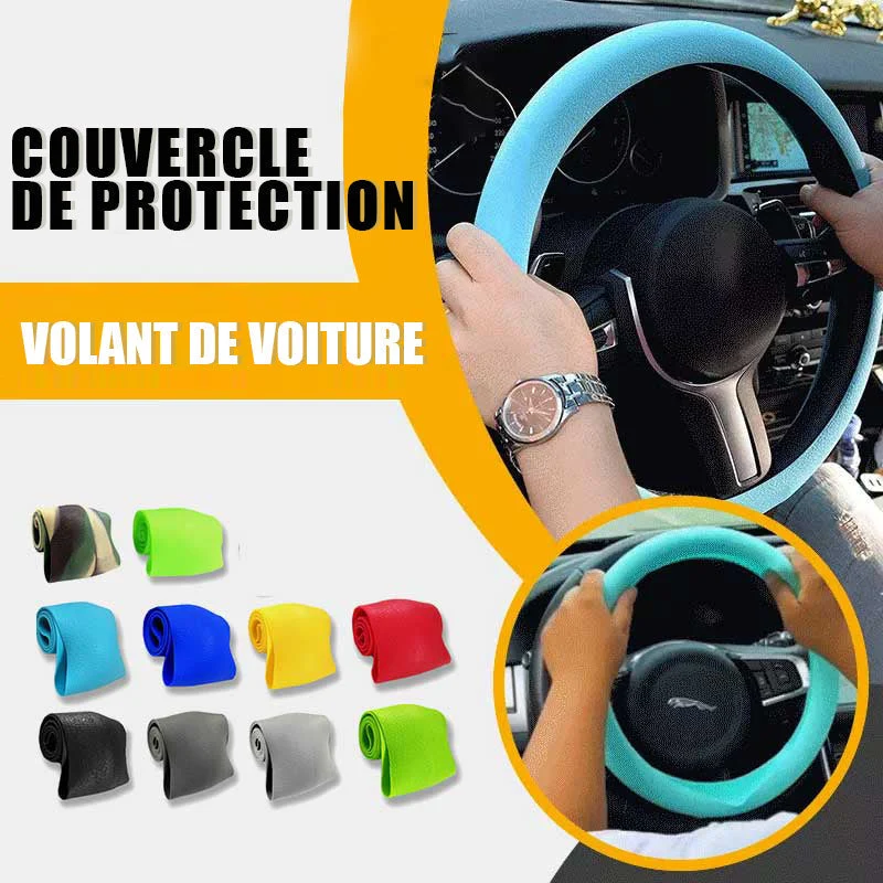 Couverture de protection de volant de voiture sousoleil