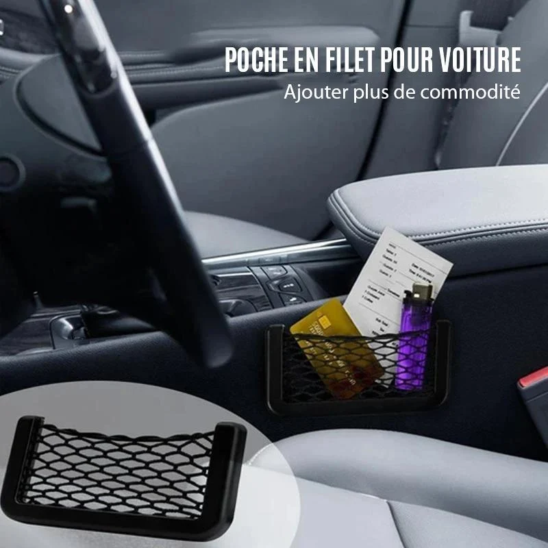 Poche de Rangement à Cordes pour Voiture sousoleil