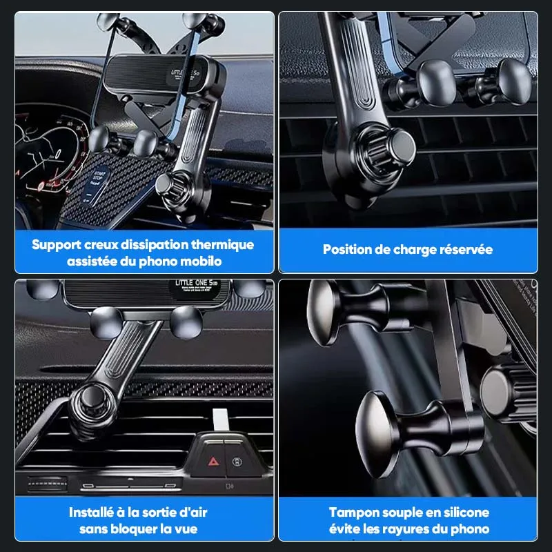 ✨Porte-téléphone de voiture pivotant sousoleil