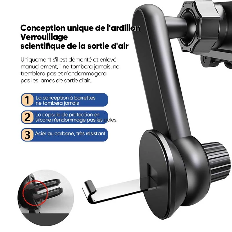 ✨Porte-téléphone de voiture pivotant sousoleil