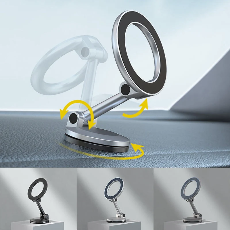 Support Magnétique Elégant pour Téléphone de Voiture sousoleil