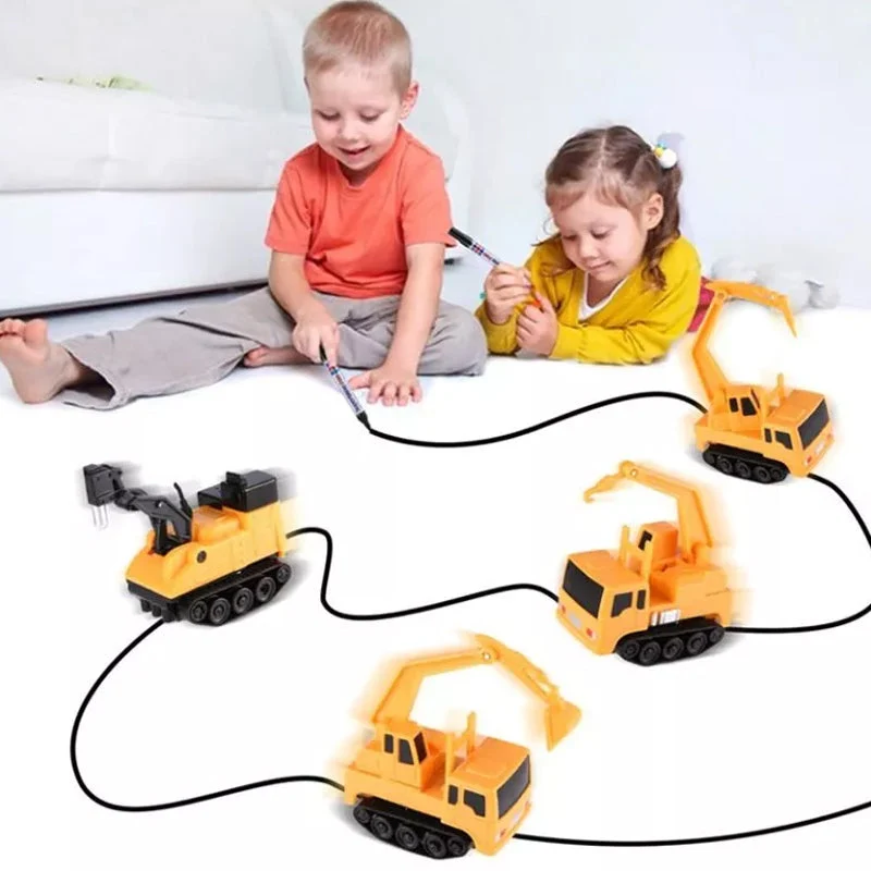 Voiture Inductive Follow--Line Vehicule sousoleil