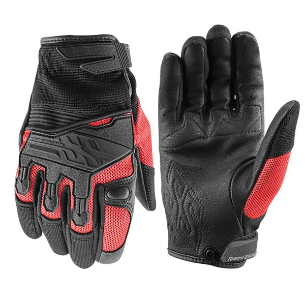 Gants de moto en maille Backlash pour femmes Speed ​​and Strength SPEED & STRENGTH