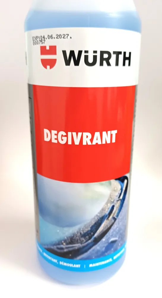 Spray super dégivrant pour voiture