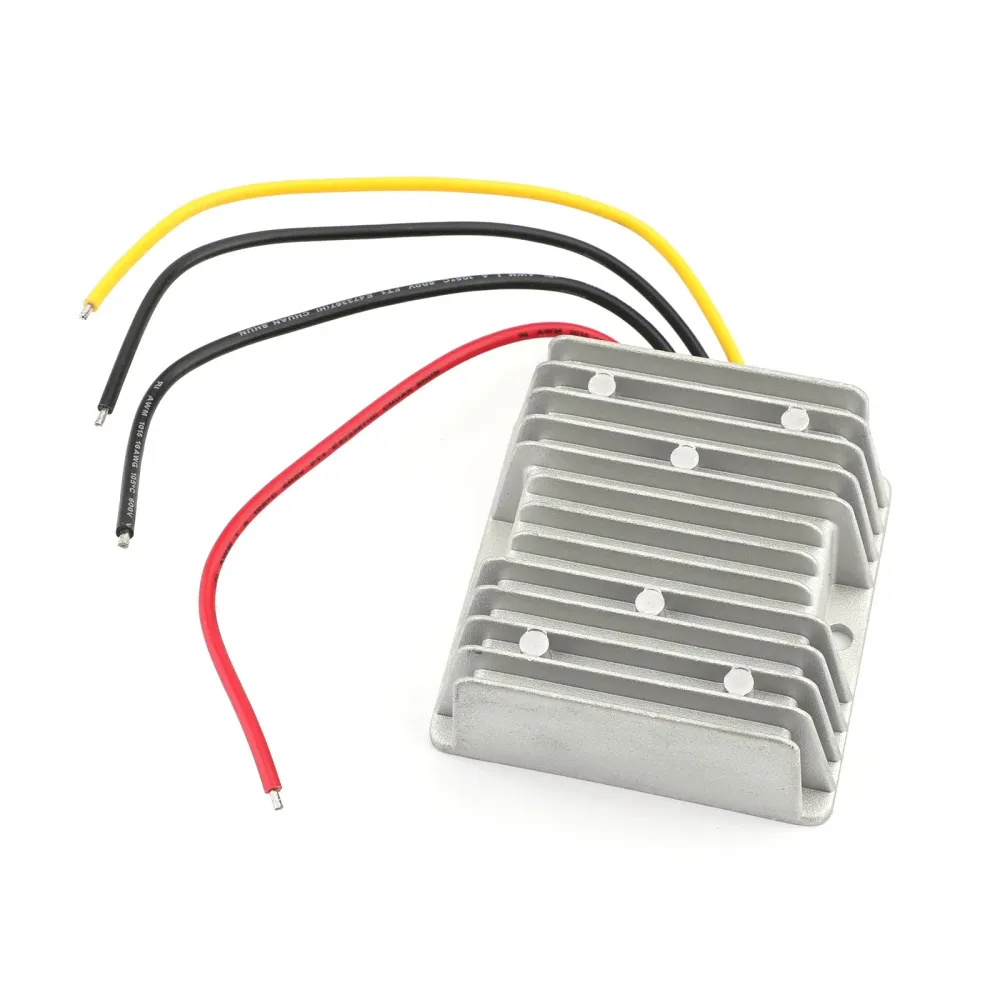 Stabilisateur de tension 8-40V à 12V 6A DC, régulateur d'alimentation de voiture 72W, étanche