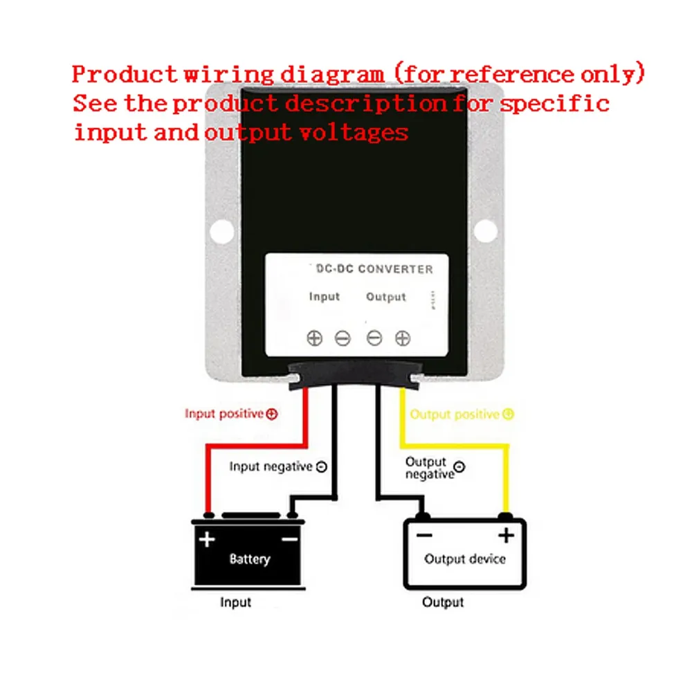 Stabilisateur de tension étanche DC 18-36VV à DC 24V 5A, régulateur d'alimentation pour voiture