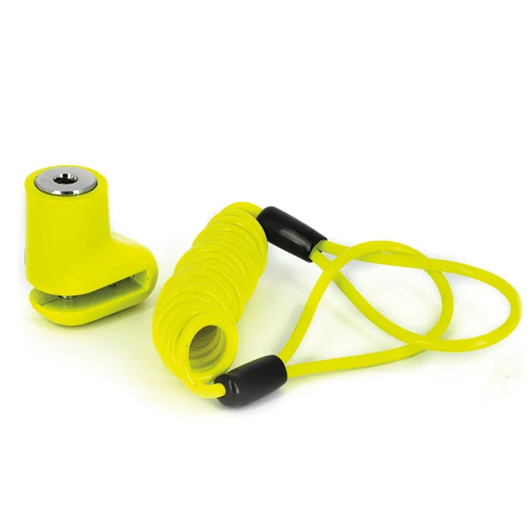 Bloque disque moto + cordon - BlackStorm STAR LOCKS