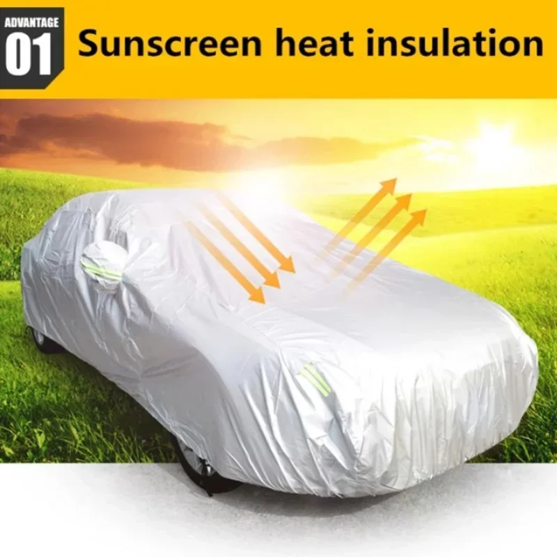 Housse de Protection Universelle 4 SAISONS pour Voiture Super Génie