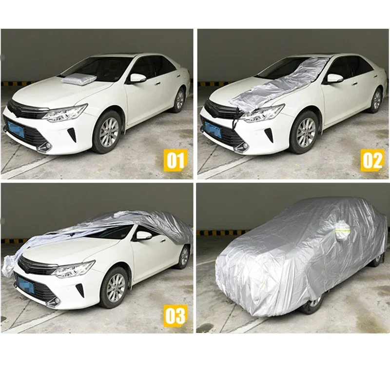 Housse de Protection Universelle 4 SAISONS pour Voiture Super Génie