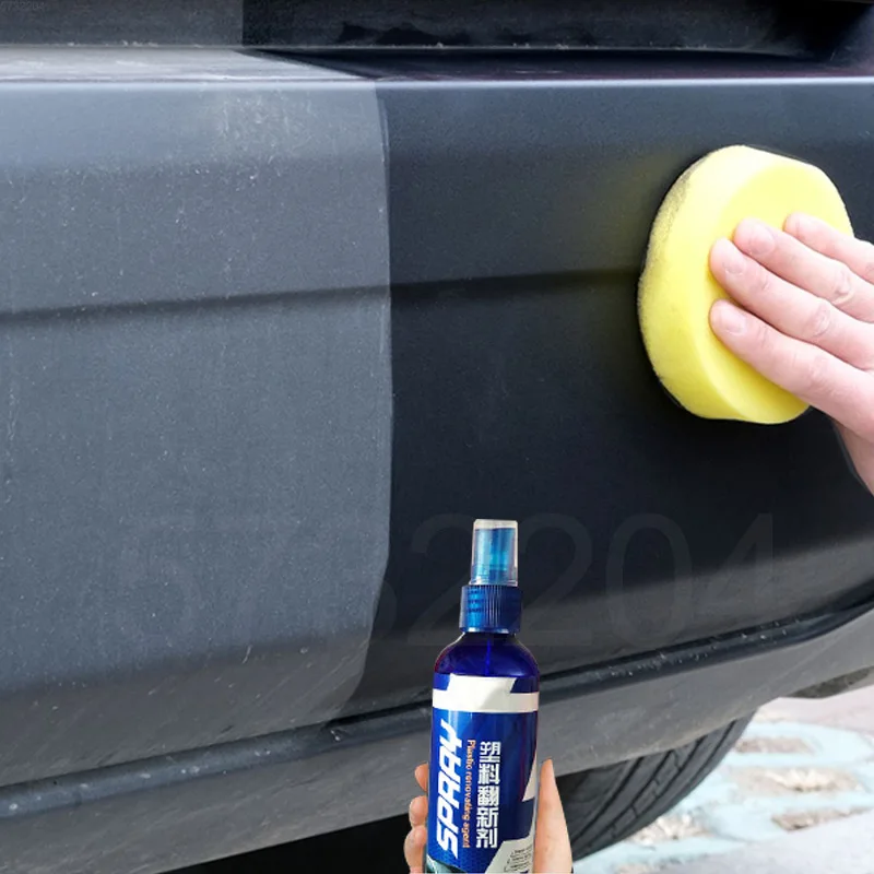 Spray rénovateur plastique de voiture Super Génie