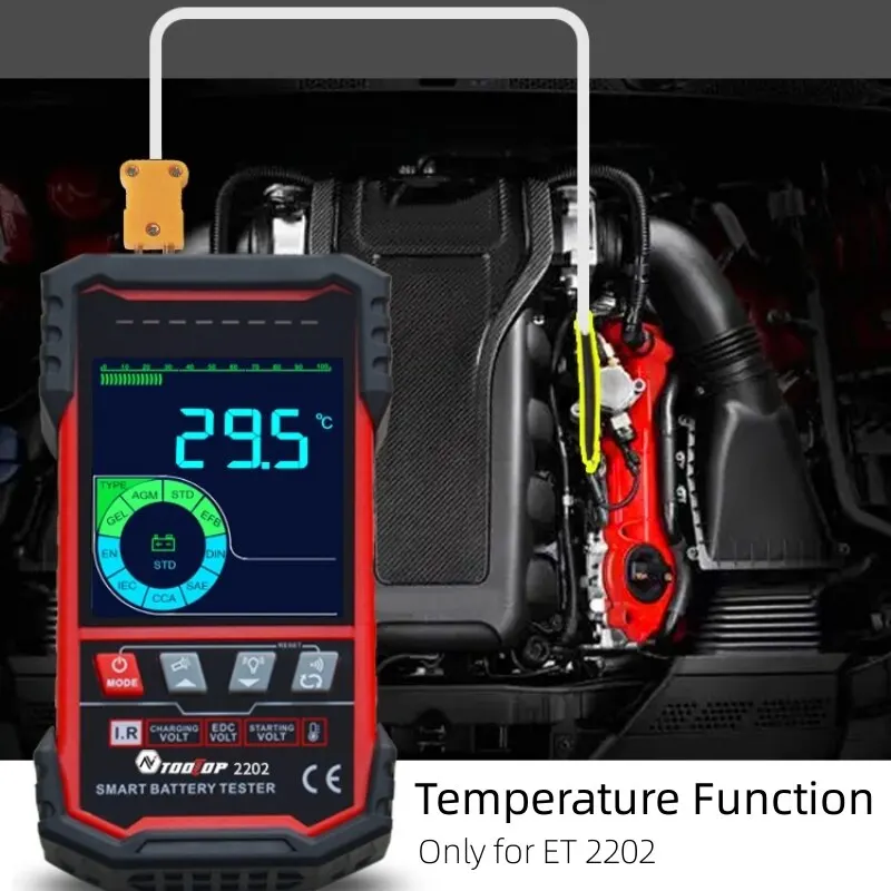 Testeur de batterie de voiture 12V Super Génie