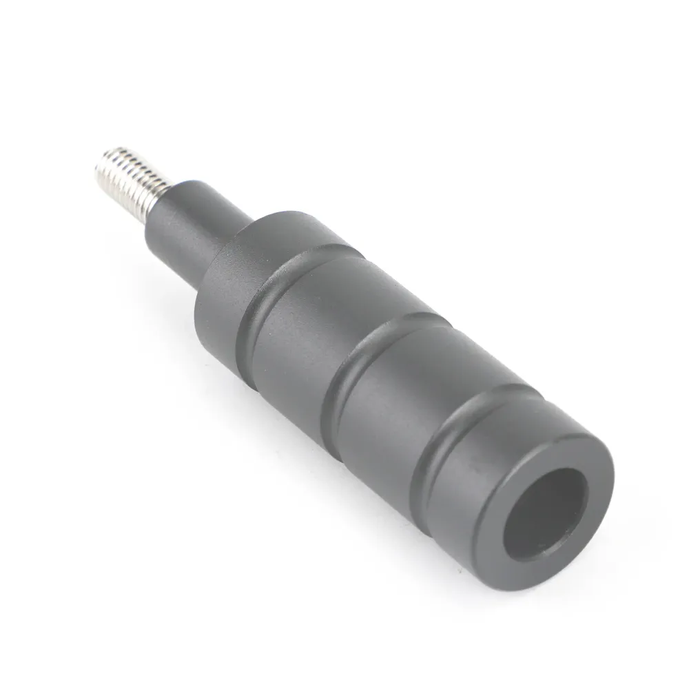Support de fourche de garde-boue M6 M8, extension de support de phare arrière de moto noir/titane générique