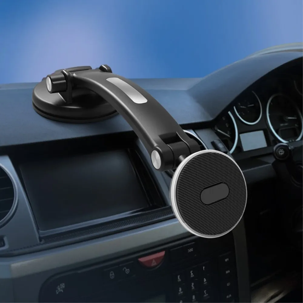 Support magnétique de téléphone de voiture CT18 à bras long et rotatif