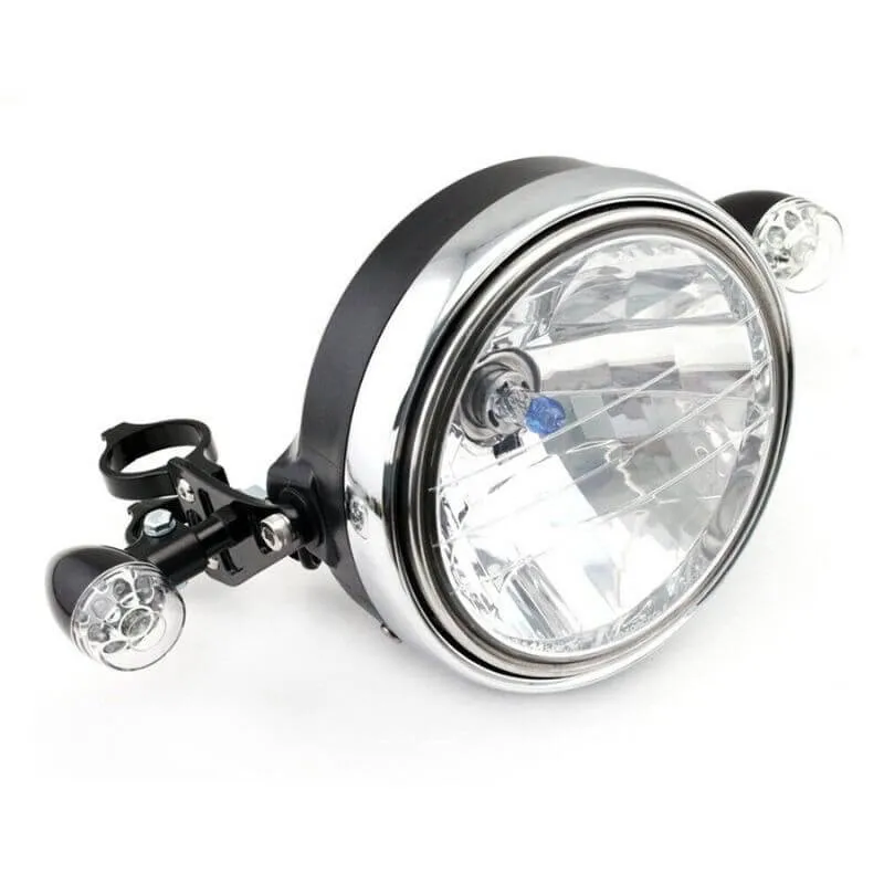 Support de Phare Moto Scrambler