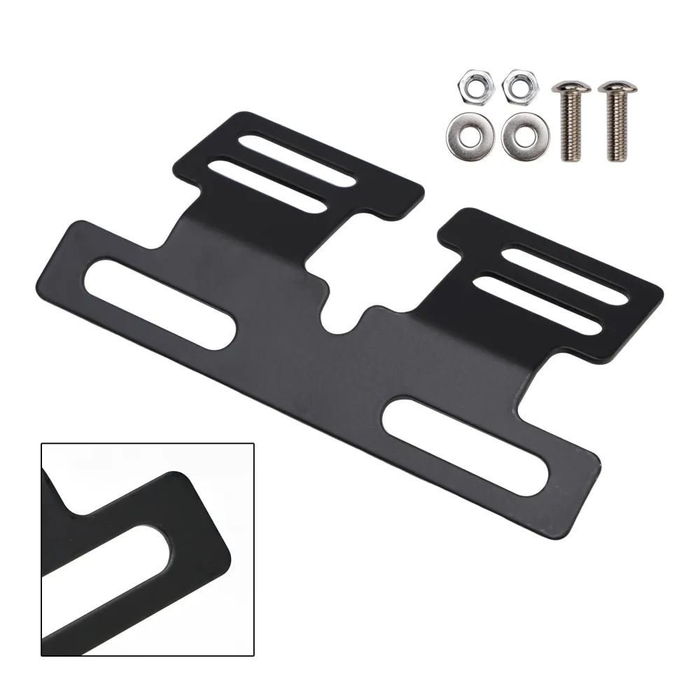 Support de plaque d'immatriculation arrière de moto universel, Support de Support
