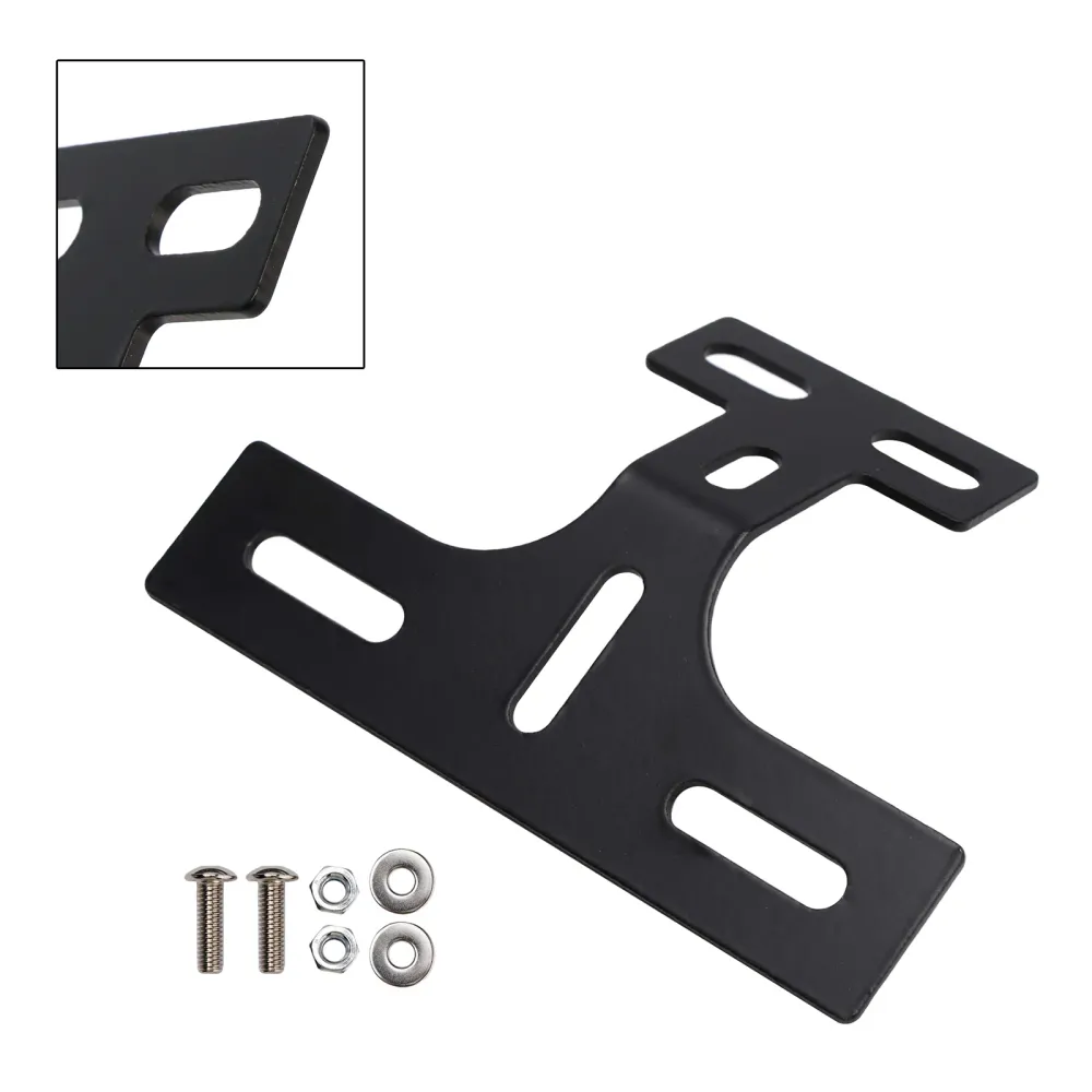 Support de plaque d'immatriculation de moto, Support de feu arrière