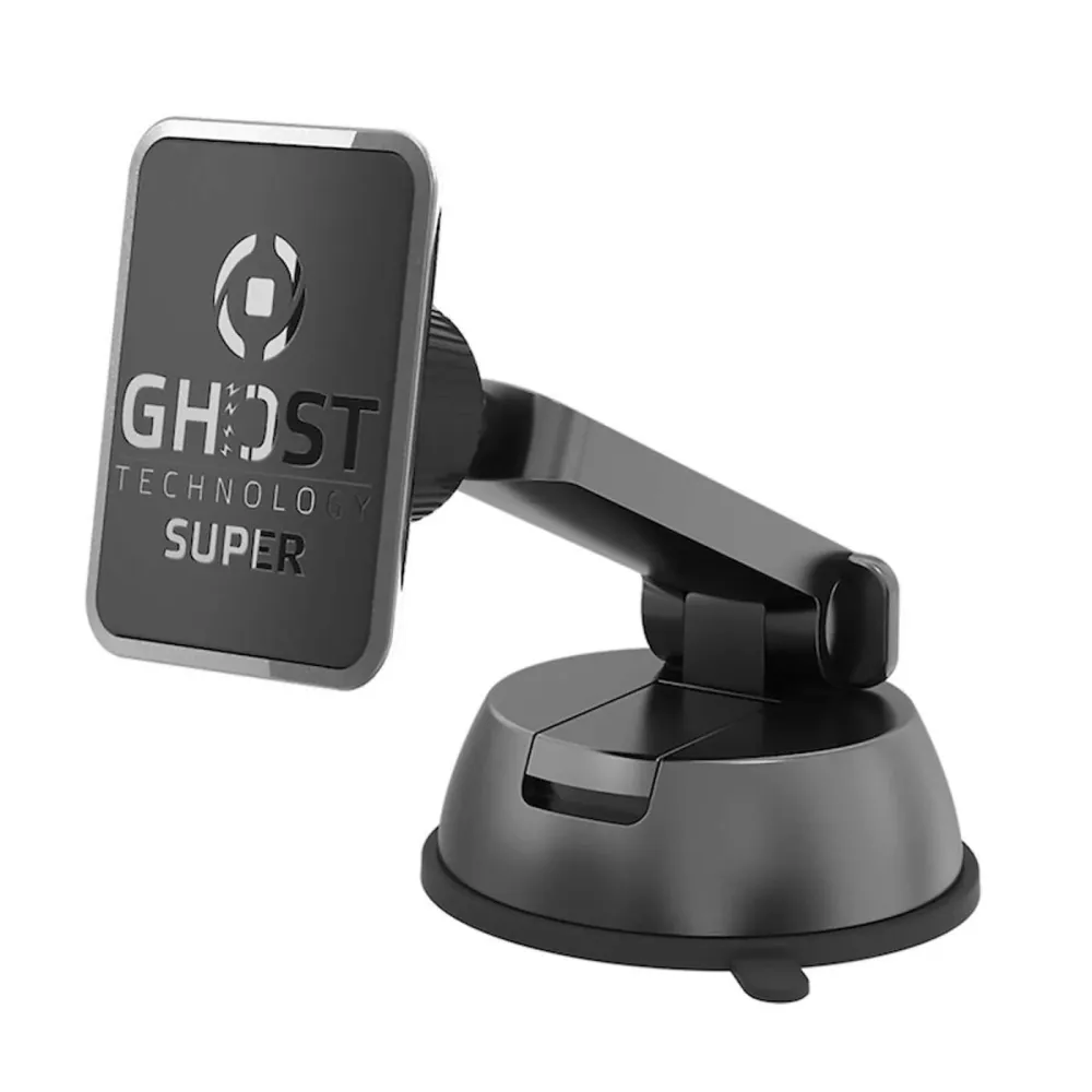 Support de téléphone pour voiture avec 2 plaques magnétiques GhostSuperDash - Celly