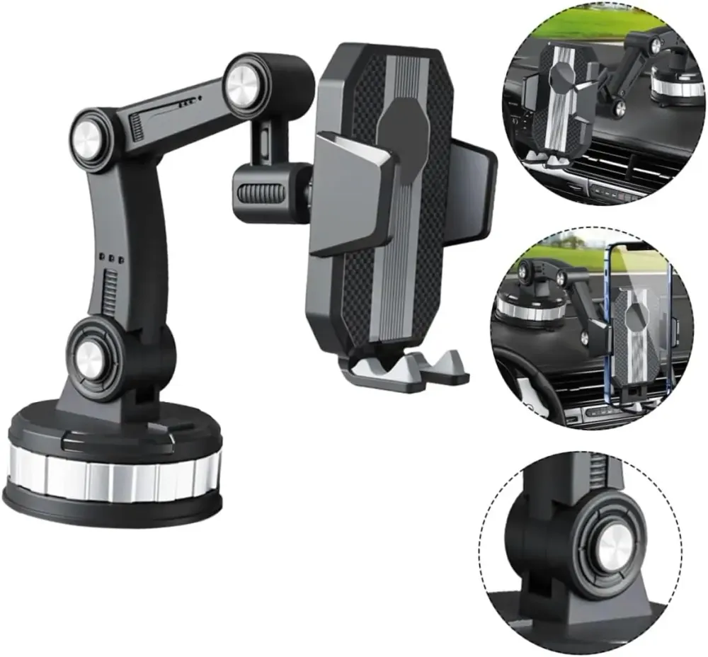 Support Téléphone Voiture Flexible 360°