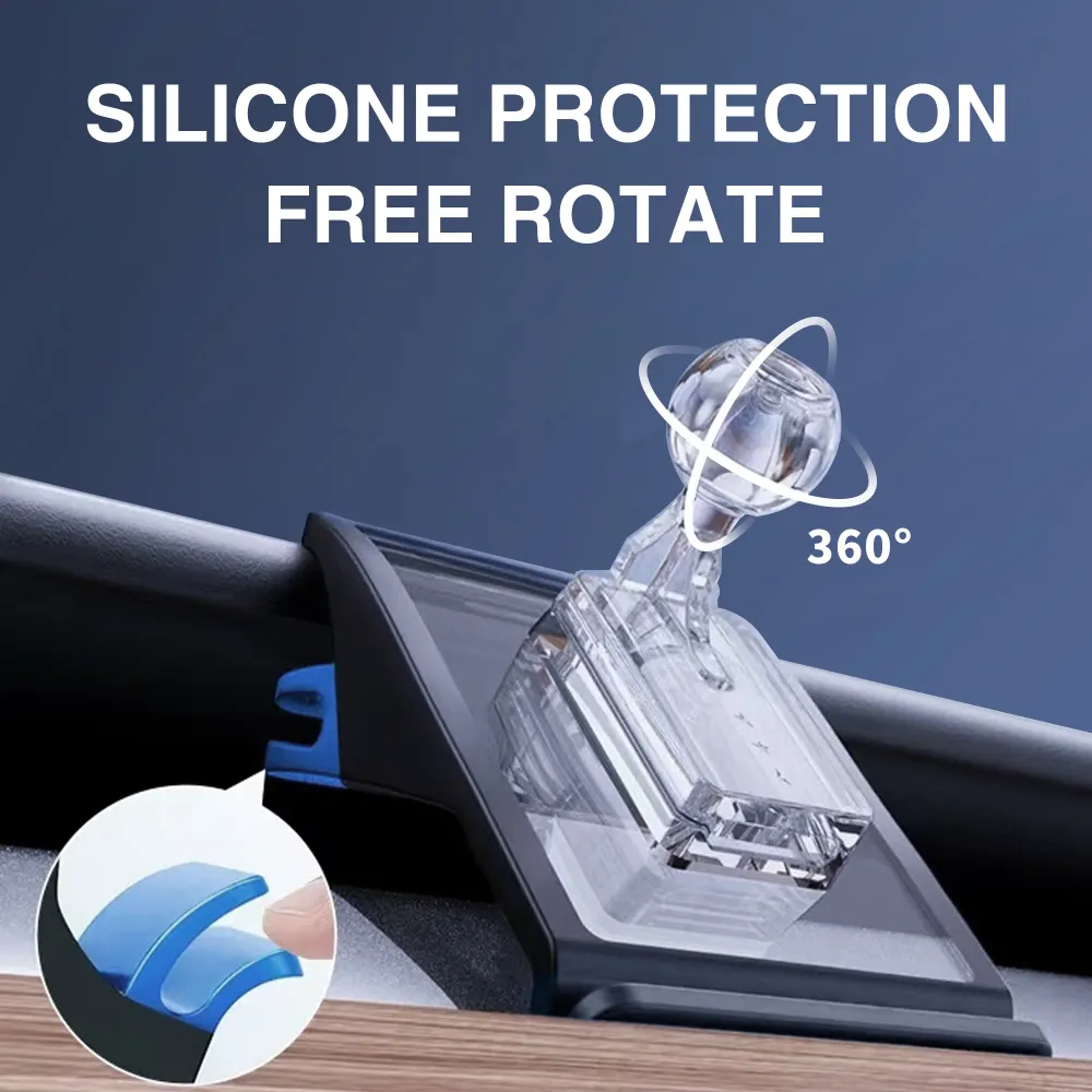 Support de téléphone de voiture Gravity compatible avec tous les téléphones de 4-7,5 pouces pour le modèle 3/Highland/NY