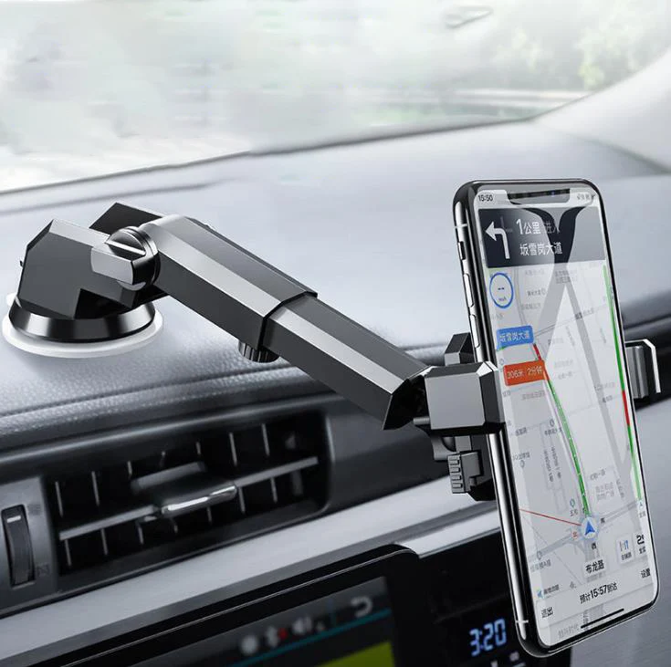 TD® Support de téléphone de voiture de navigation support de téléphone à ventouse multifonction