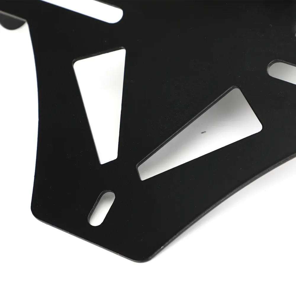 Support universel de support de cadre de plaque d'immatriculation d'angle réglable de moto