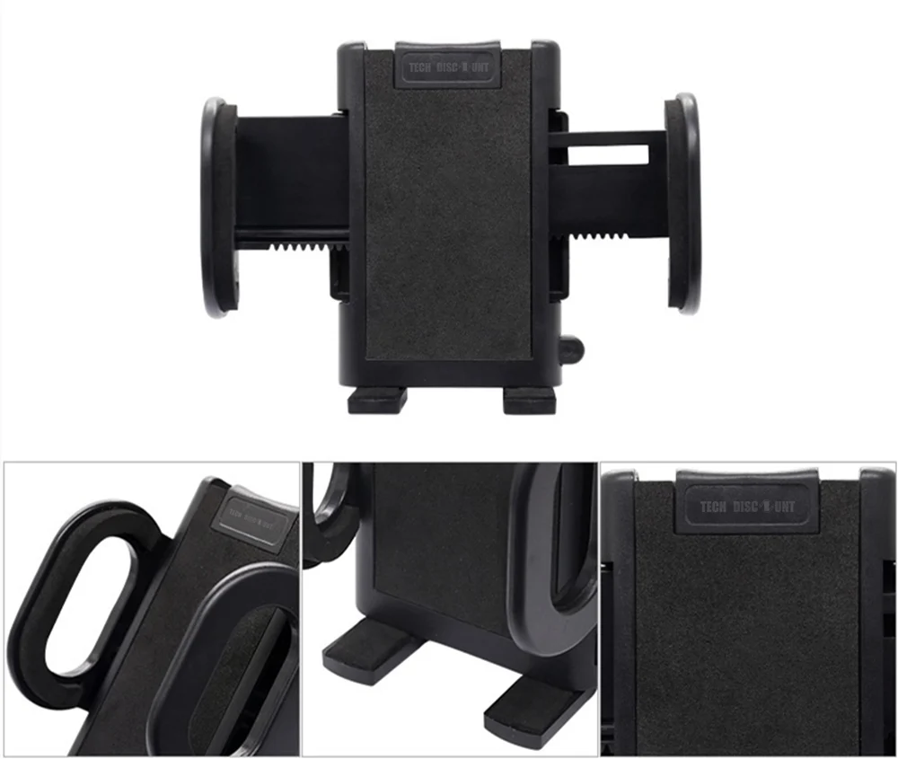 TD® Support voiture Auto universel avec rotation à 360 - Compatible avec tous les appareils en largeur de 50-100mm