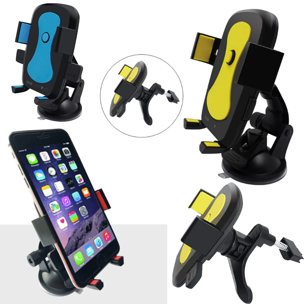 TD® Support de voiture pour téléphones portables Bluetooth mains libres allume lecteur MP3 charge USB appareil électroniqu...