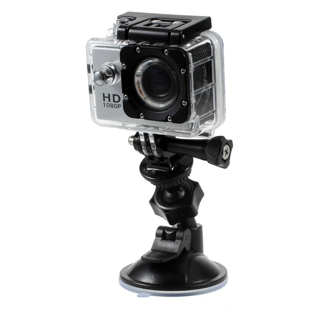 Support de voiture à ventouse pour GoPro - Noir