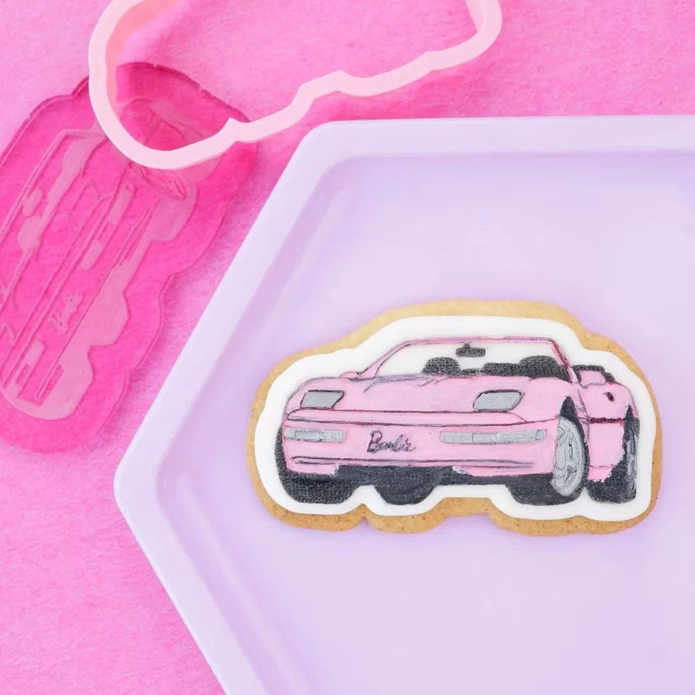 Sweet Stamp - Dollhouse voiture de sport - cutter+ tampon