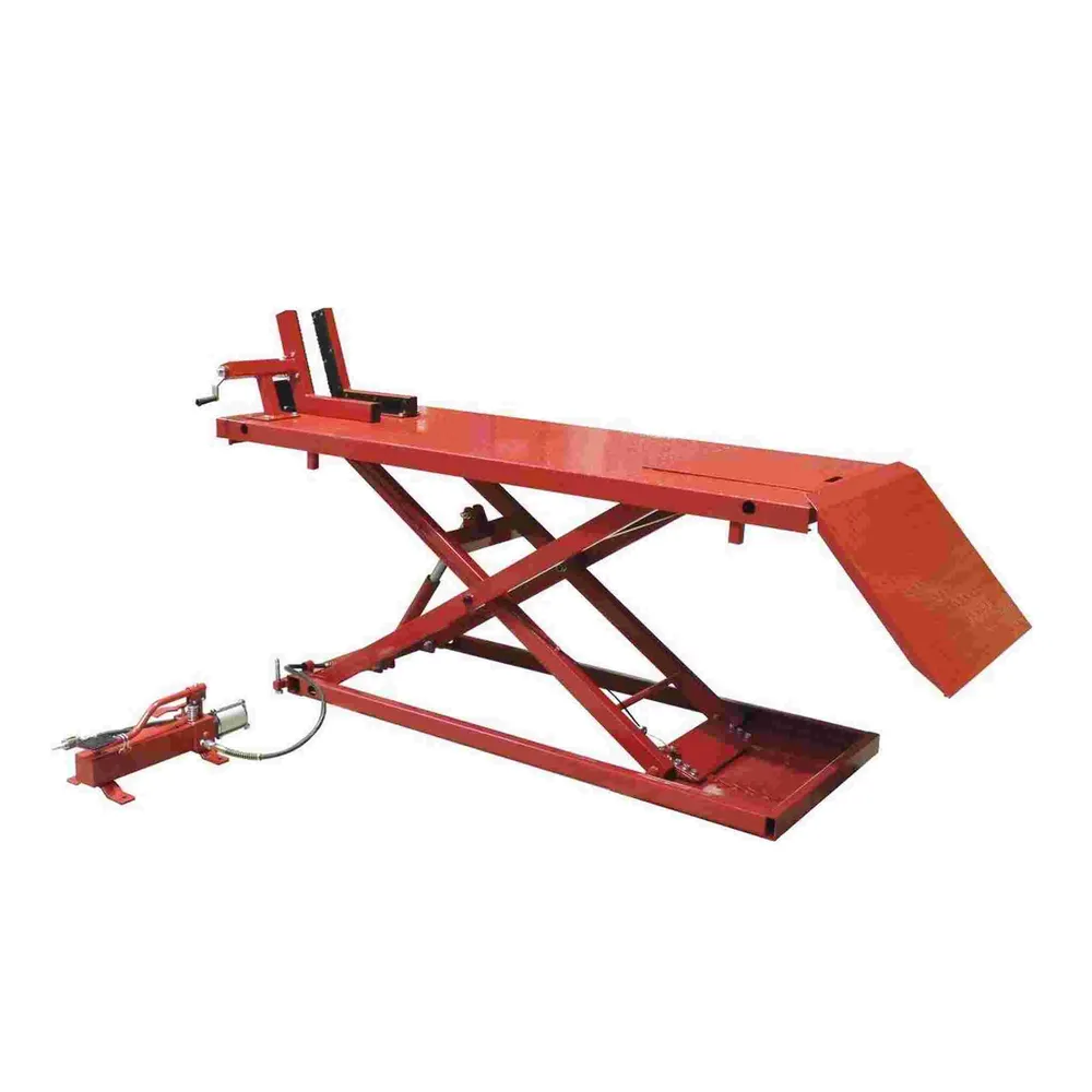 Table élévatrice fixe hydraulique 680kg pour moto