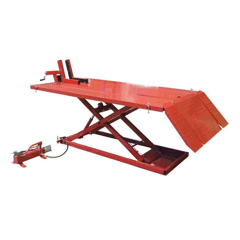 Table élévatrice fixe hydraulique 680kg pour moto/quad/voiturette