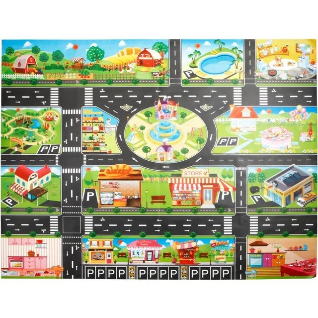Tapis Circuit Voiture 130*100cm