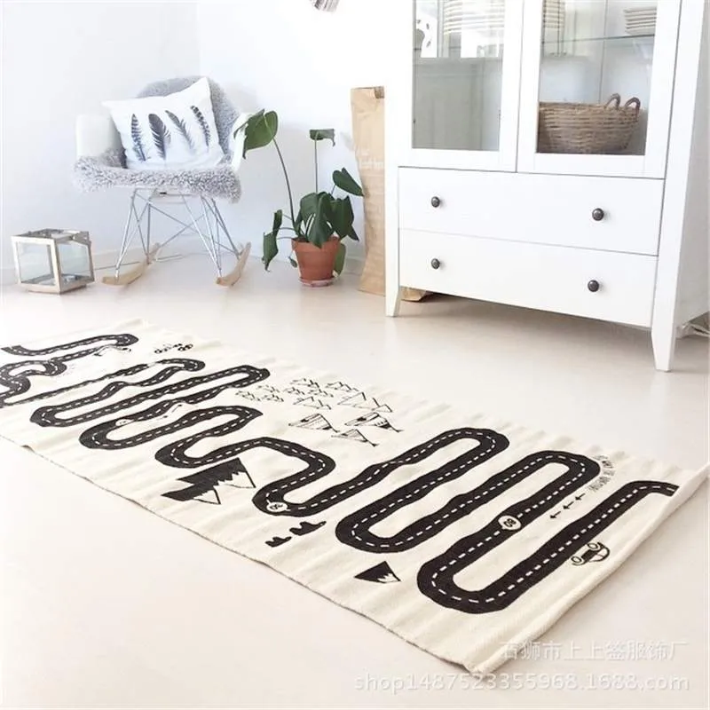 Tapis Bébé Circuit Voiture