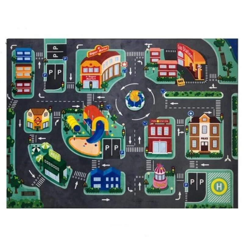Tapis Circuit Voiture Design