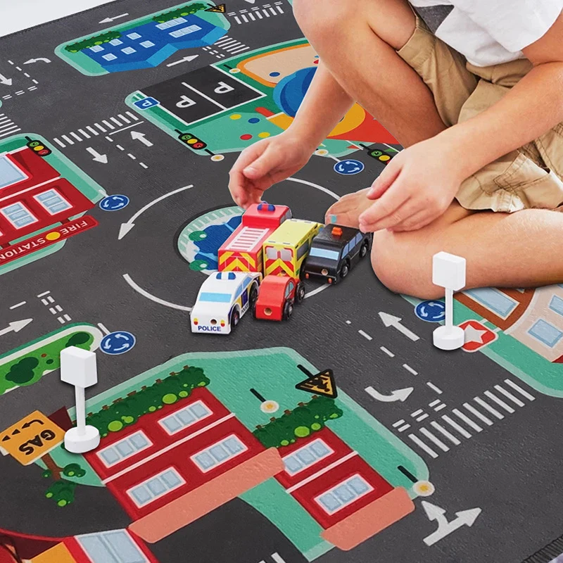 Tapis Circuit Voiture Design