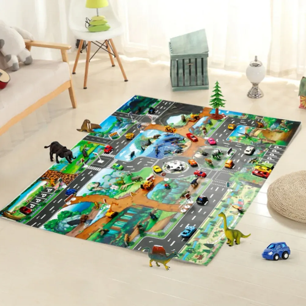 Tapis Circuit Voiture Garçon