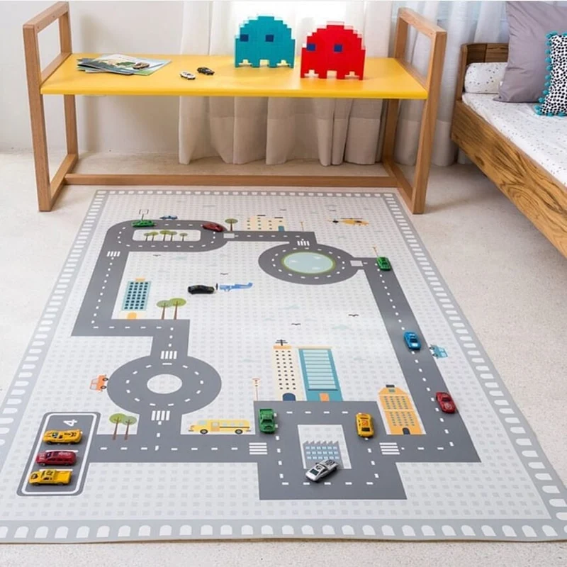 Tapis Circuit Voiture Plastique