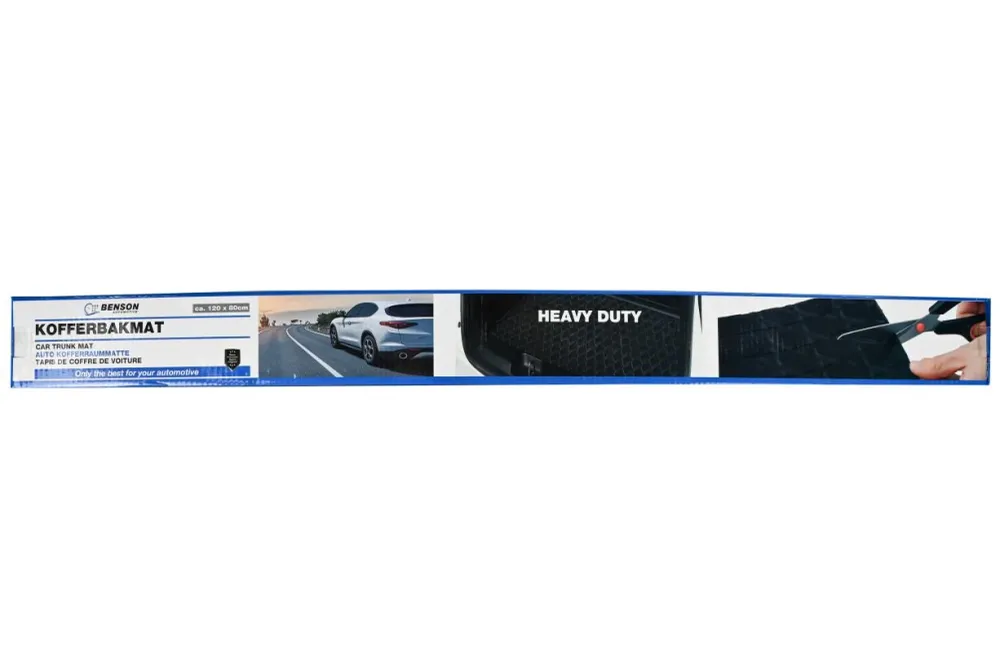Tapis de coffre de voiture 120 x 80 cm