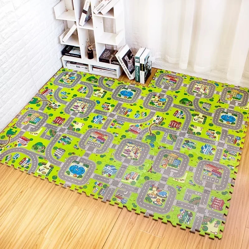 Tapis Jeu Circuit de Voiture
