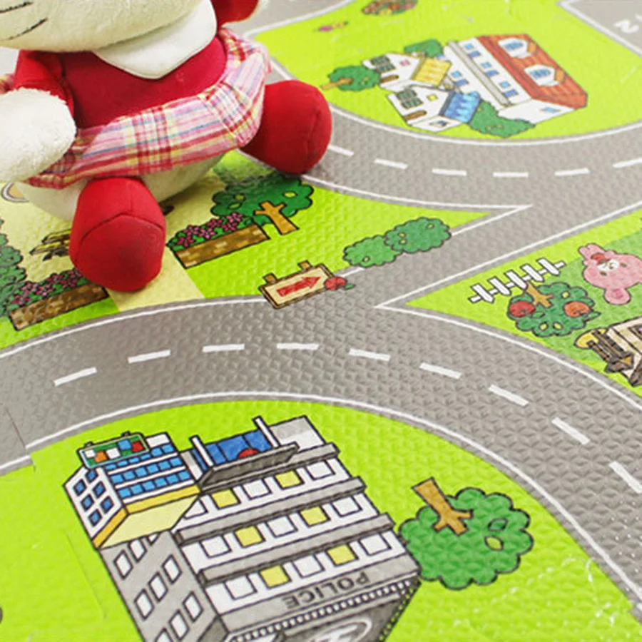 Tapis Mousse Circuit Voiture