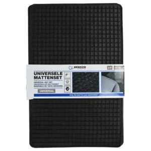 Tapis de voiture 2 pcs 43 x 29 cm pvc arriere