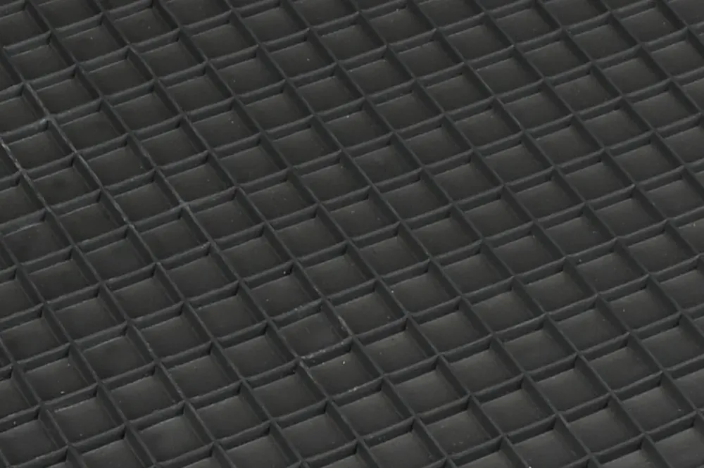 Tapis de voiture 2 pcs 43 x 29 cm pvc arriere
