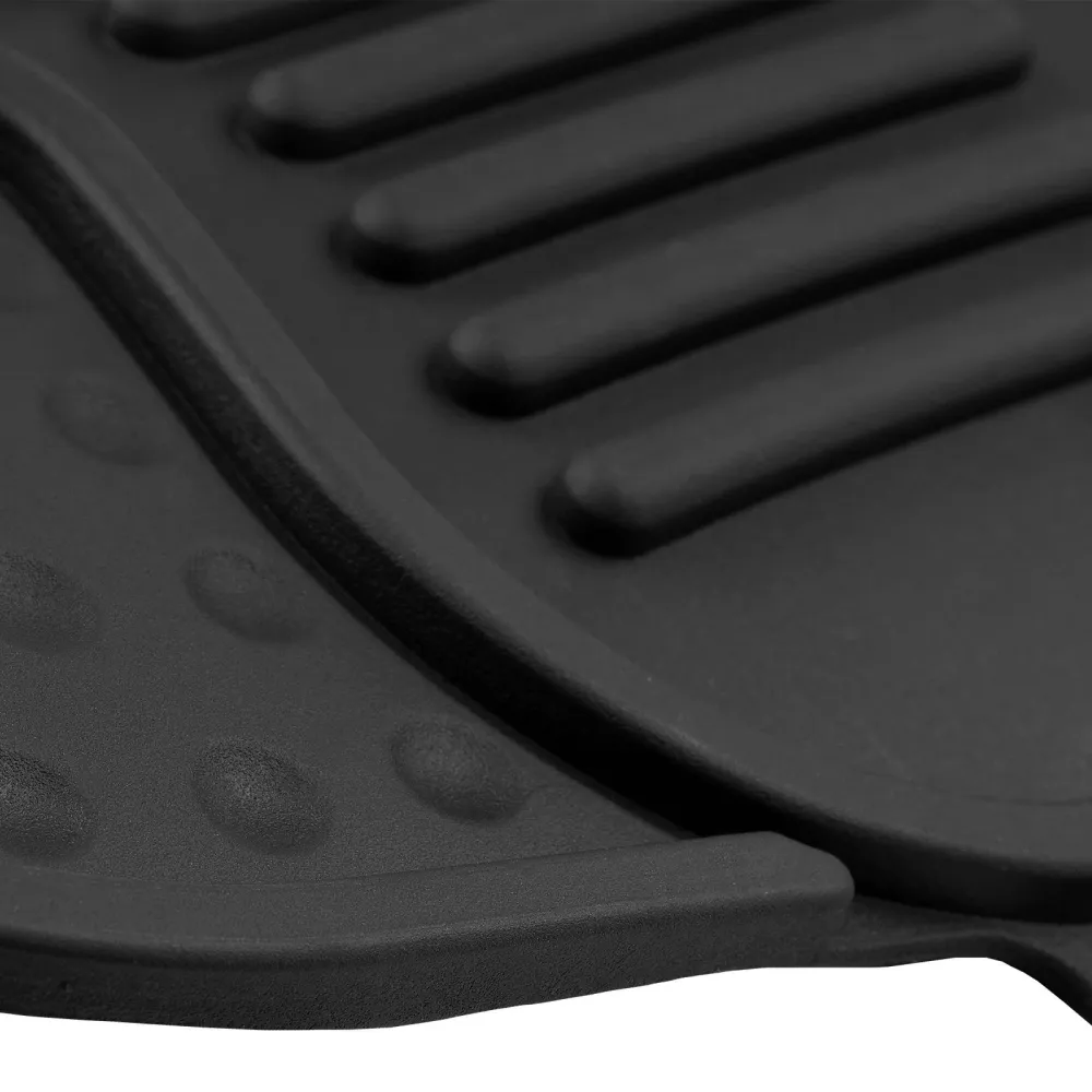 Tapis de voiture universel | Hokkaido | PVC | 4-pièces | Noir