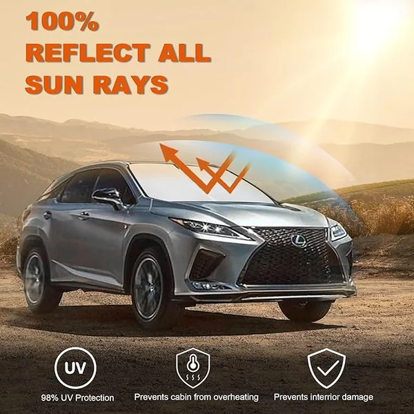 Couverture de pare-soleil de pare-brise de voiture (Chad) TD