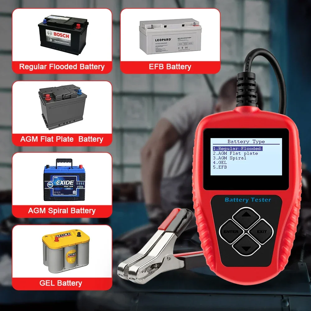 Testeur batterie ANCEL de voiture 12V