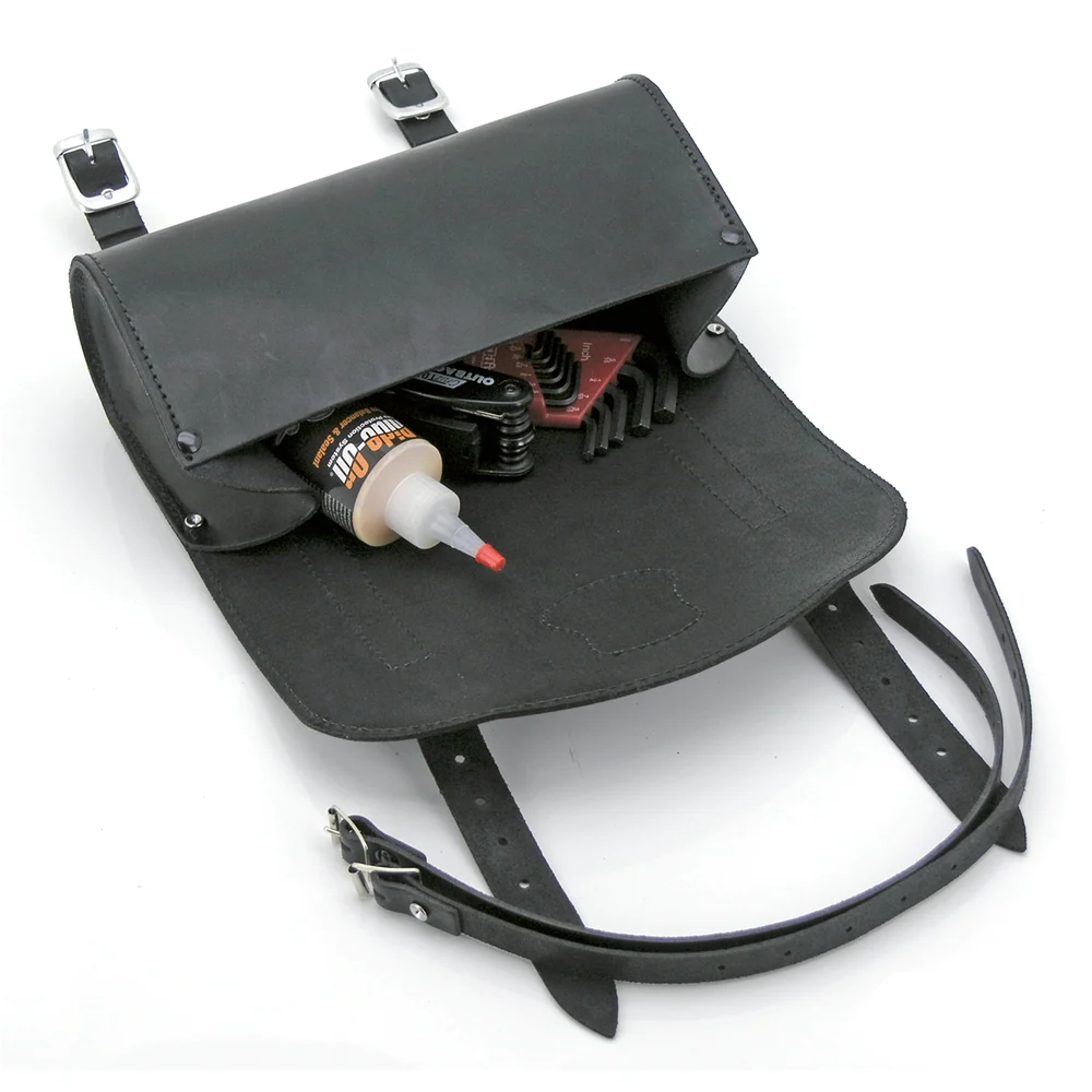 Texas Leather Sac à outils rectangulaire pour moto