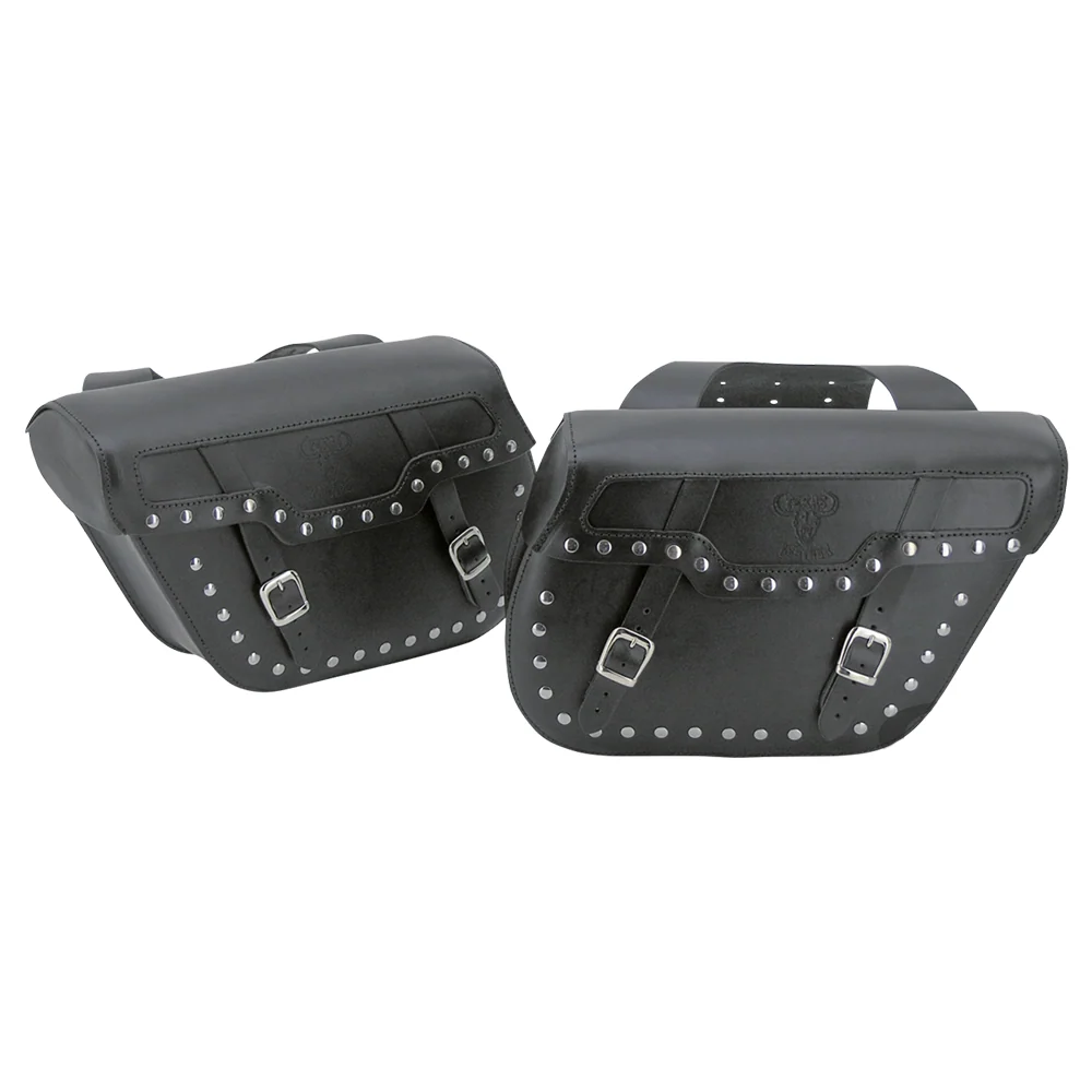 Texas Leather Sacoches de moto universelles Throw-Over