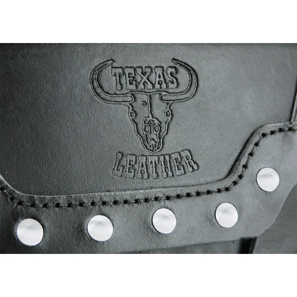 Texas Leather Sacoches de moto universelles Throw-Over